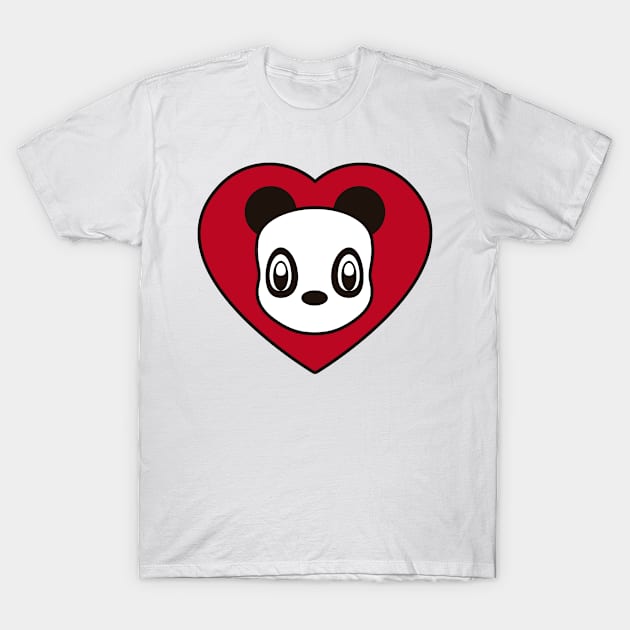 Panda Lover T-Shirt by TamiPop